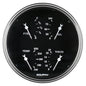 5 In. QUAD GAUGE 240-33 O OLD TYME BLACK