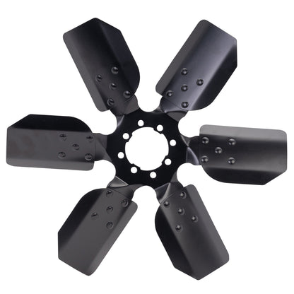 17" Standard Rotation Fan Clutch Fan Black