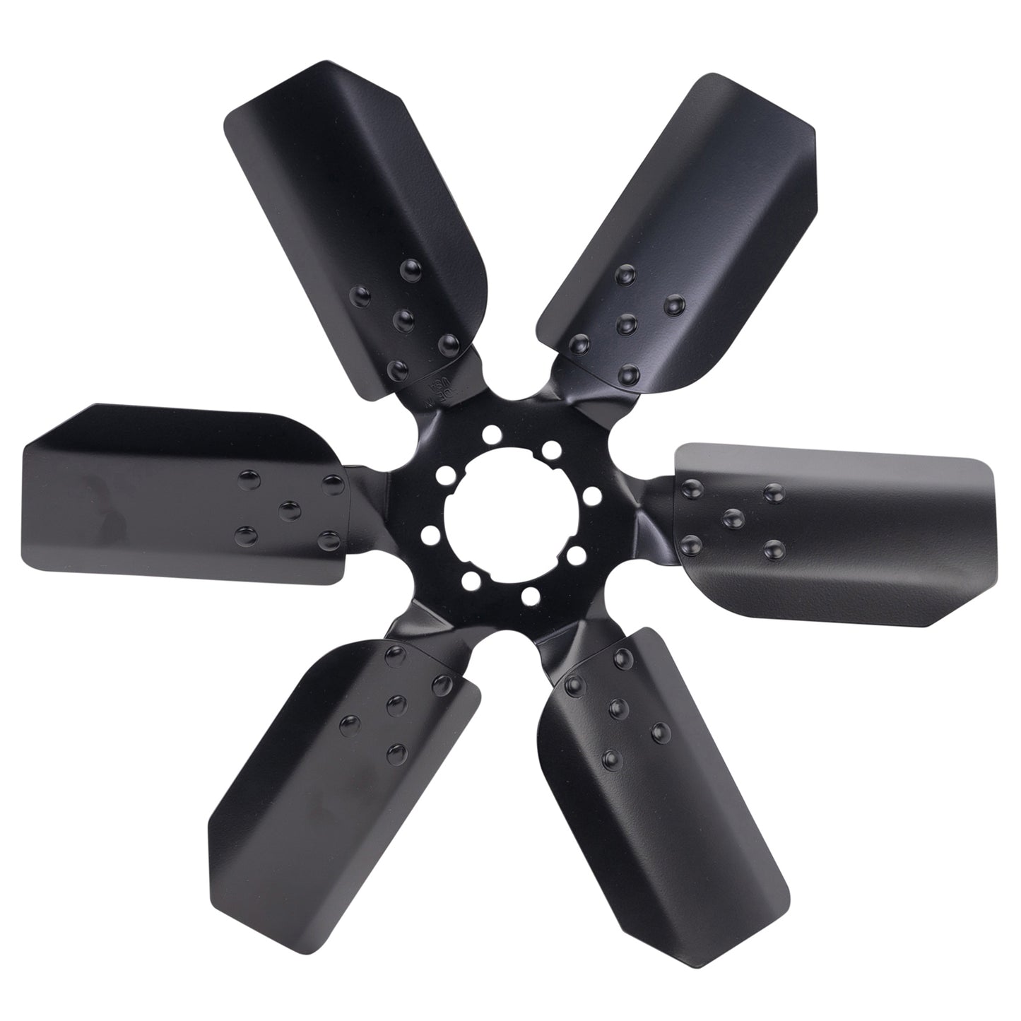19" Standard Rotation Fan Clutch Fan Black