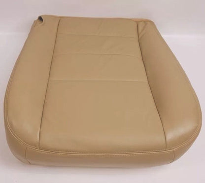 2005 2006 Ford F250 F350 Lariat Driver Bottom Leather Seat Cover TAN