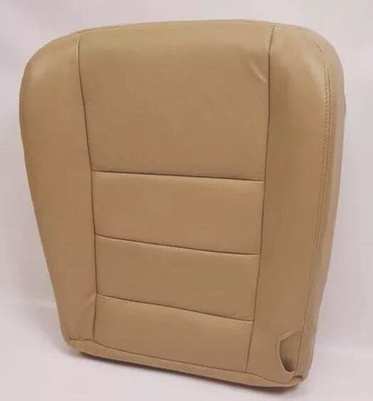 2005 2006 Ford F250 F350 Lariat Driver Bottom Leather Seat Cover TAN