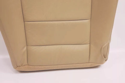2005 2006 Ford F250 F350 Lariat Driver Bottom Leather Seat Cover TAN