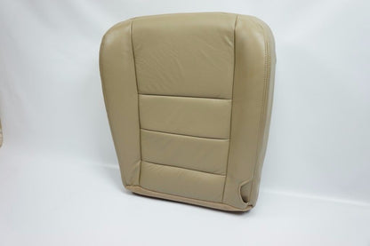 2002-2007 Ford F250 F350 Lariat Driver& Passenger Bottom Leather Seat Cover Tan