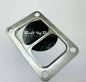 T6 Turbo Manifold Inlet Flange Gasket Twinscroll Divided 304 Stainless Steel