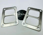 T6 Turbo Manifold Inlet Flange Gasket Twinscroll Divided 304 Stainless Steel 2x