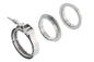 V-Band Clamp 3in T-304 Stainless Steel