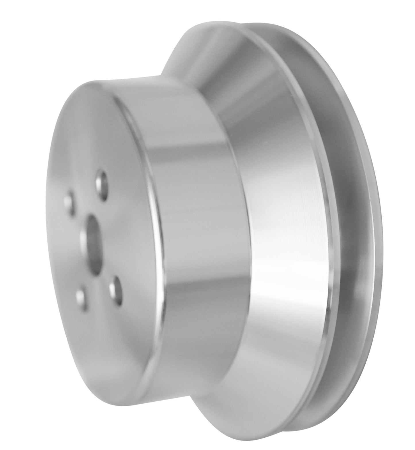Big Block Ford V-Belt High Flow Water Pump Pulley - 1V - 4 Bolt