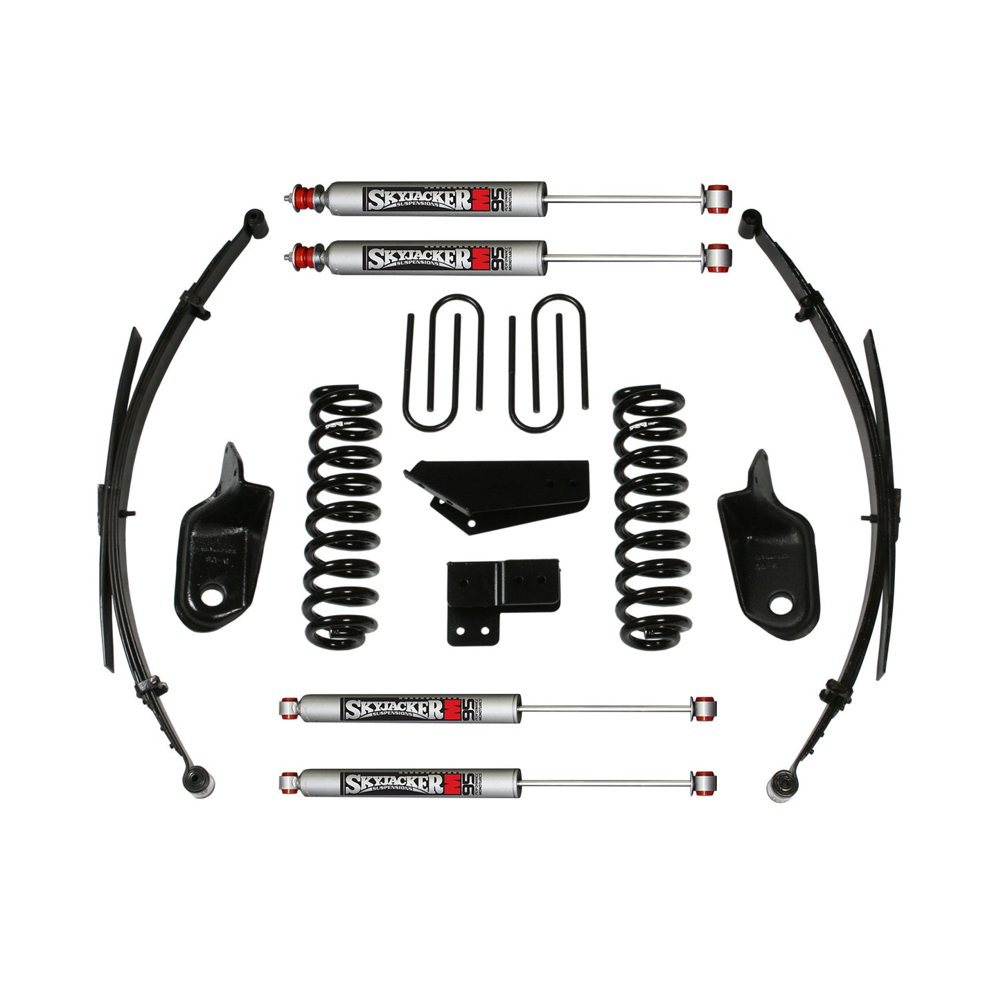 Skyjacker - 4IN. 80-96 BRO 4WD W/REAR SPR - 184BKS-M