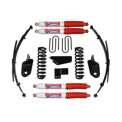 Skyjacker - 4IN. 80-96 BRO 4WD W/REAR SPR - 184BKS-N