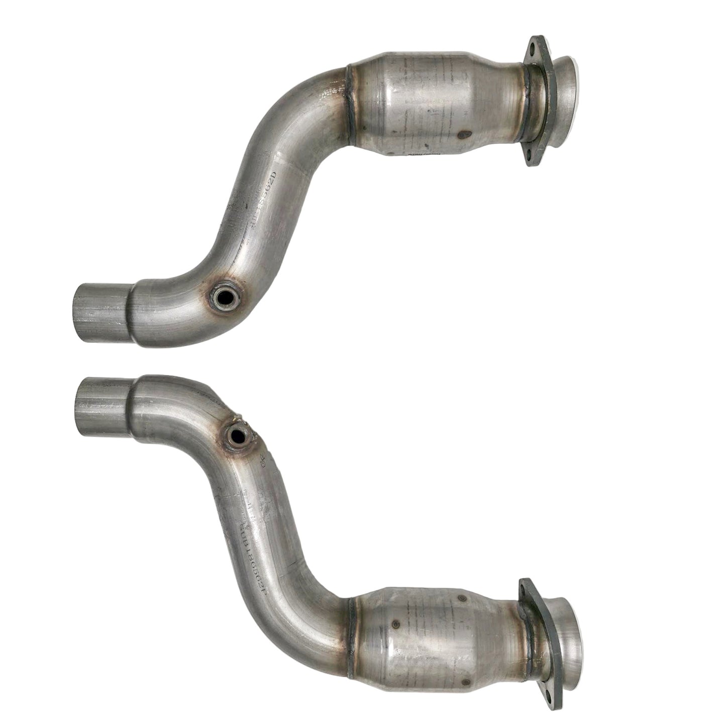 BBK MUSTANG GT350 3" SHORT MID PIPE W/ CONVERTERS FOR 1633/0 1856/0 HEADERS
