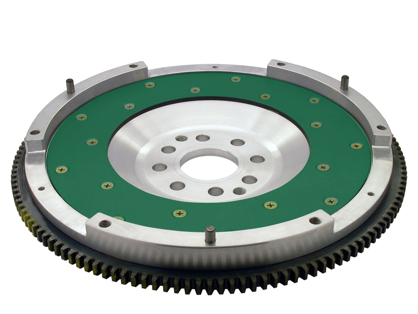 Fidanza Flywheel-Aluminum PC F10; High Performance; Lightweight With Replaceable Friction