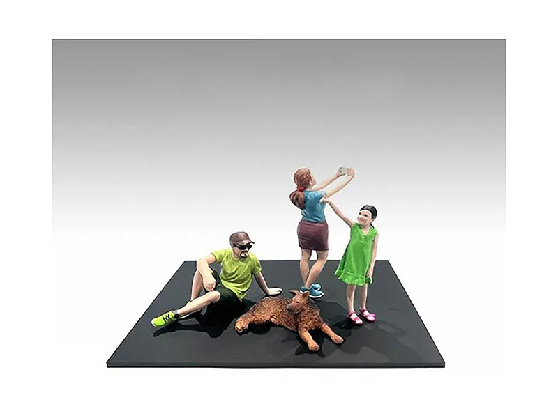 "Figure18 Series 1" 9 piece Figure Set for 1/18 Scale Models by American Diorama  free shipping USA