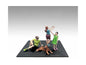 "Figure24 Series 1" 9 piece Figure Set for 1/24 Scale Models by American Diorama  free shipping USA