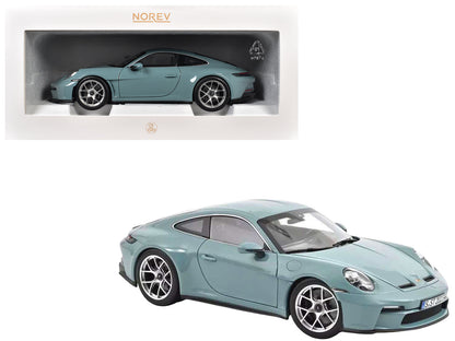2023 Porsche 911 S/T Meissen Blue 1/18 Diecast Model Car by Norev  free shipping USA