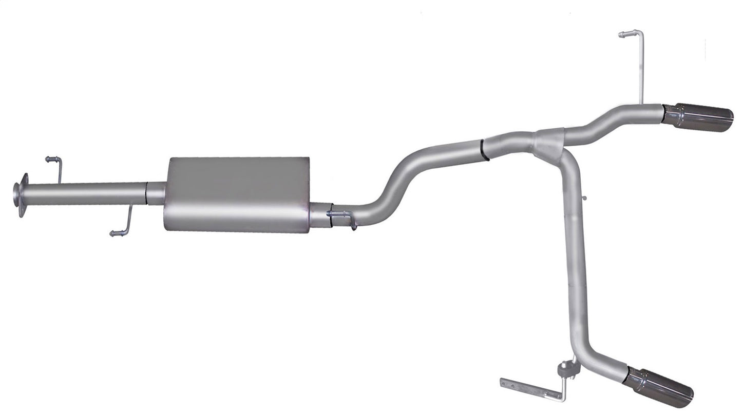 Dual Split Exhaust System