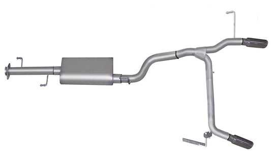 Dual Split Exhaust System