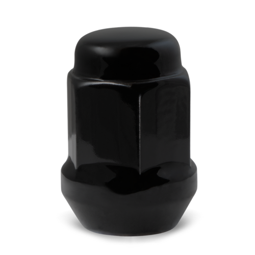 1/2" CLOSED END BULGE 18 PT 6 LUG 1.38" BLACK 19 LUGS  4 LOCKS  1 KEY
