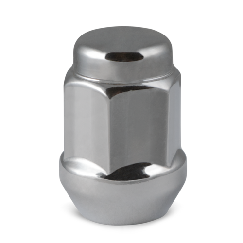 1/2" CLOSED END BULGE 18 PT 6 LUG 1.38" CHROME 19 LUGS  4 LOCKS  1 KEY