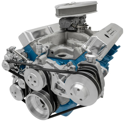Ford FE Serpentine System - PS & AC