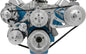 Ford FE Serpentine System - PS & AC