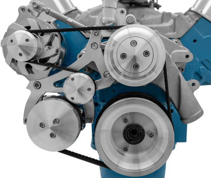 Ford FE Serpentine System - AC And ALT