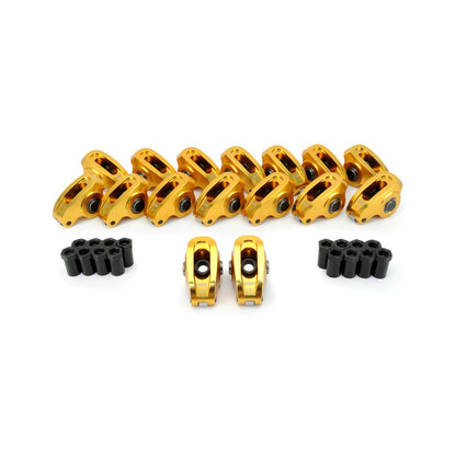 Ultra-Gold ARC Rocker Set W/ 1.6 Ratio Ford 289-351W And Olds V8 W/ 7/16" Stud