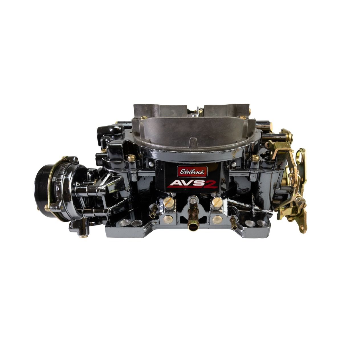 Edelbrock AVS2 650 CFM Carburetor #1906-BP Electric Choke  Black Plasma Finish