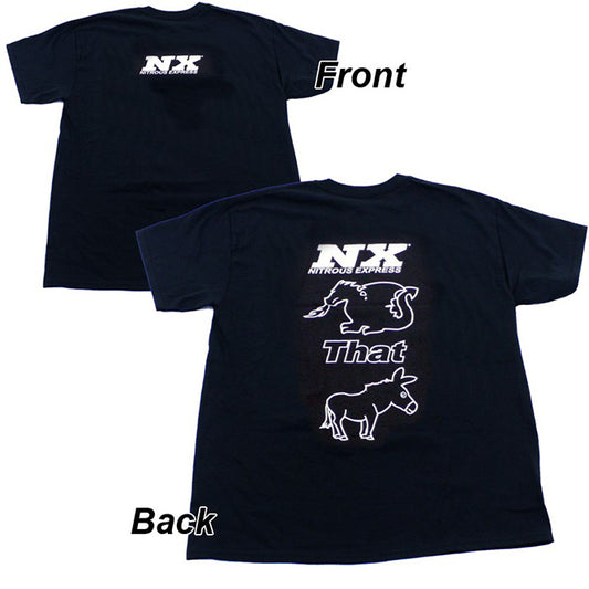 Nitrous Express - MEDIUM BLACK NX DRAGON That ASS T-SHIRT - 19110M