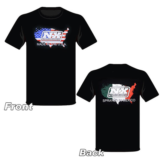 Nitrous Express - Large Sprayed In Mexico T-Shirt - 19115L