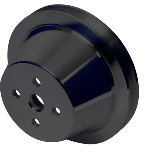 Ford FE V-Belt Water Pump Pulley - 1V - Black