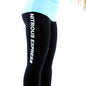 Nitrous Express - Womens Black Leggings With White Logo Medium - 19124M