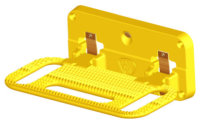 CARR  - 193007 - HD Mega Step; Flat Mount; LED Step Surface; XP7 Safety Yellow; Single