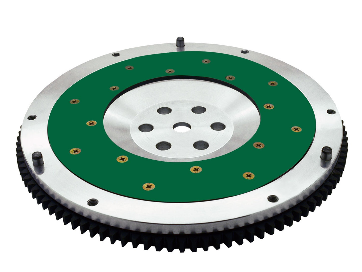 Fidanza Flywheel-Aluminum PC Hy1; High Performance; Lightweight With Replaceable Friction