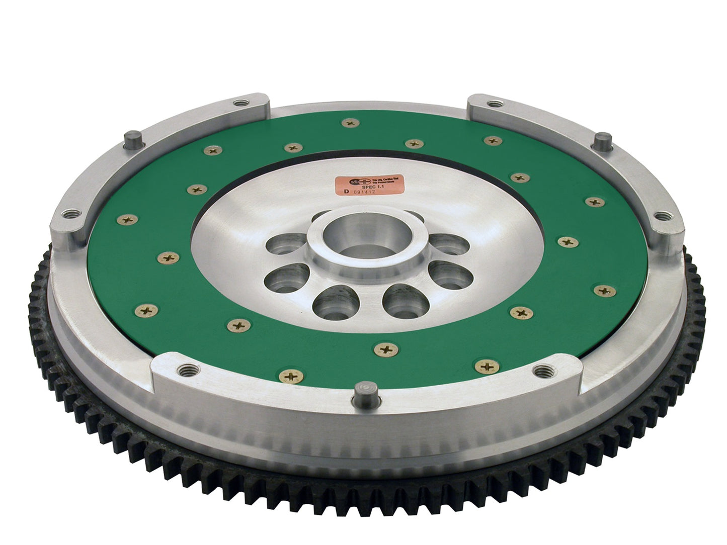 Fidanza Flywheel-Aluminum PC Hy3; High Performance; Lightweight With Replaceable Friction