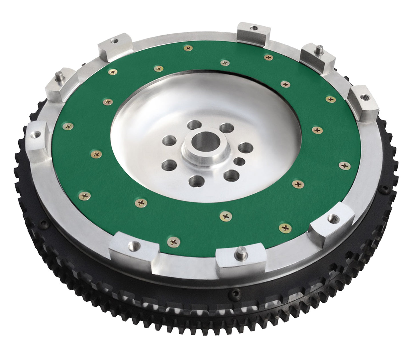 Fidanza Flywheel-Aluminum PC Hy6; High Performance; Lightweight With Replaceable Friction