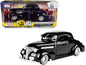 1939 Chevrolet Coupe Lowrider Black "Get Low" Series 1/24 Diecast Model Car by Motormax  free shipping USA