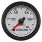 2-1/16 In. VOLTMETER 8-18V WHITE PRO-CYCLE