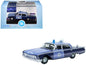 1960 Ford Fairlane Sedan "Massachusetts State Police Radar Car" Blue Two-Tone 1/87 (HO) Scale Diecast Model Car by Oxford Diecast  free shipping USA