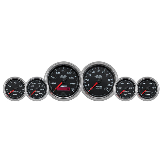 6 PIECE BAGGER KIT 160 MPH/0-10000 RPM/100 PSI/140-280 Fahrenheit/8-18V/280OE-0OF BLACK PRO-CYCLE