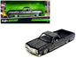 1965 Chevrolet El Camino Lowrider Black Metallic with Silver Graphics "Lowriders" Series 1/25 Diecast Model Car by Maisto  free shipping USA