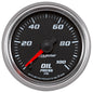 2-1/16 In. OIL PRESSURE 0-100 PSI BLACK PRO-CYCLE