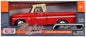 1966 Chevrolet C10 Fleetside Pickup Truck Red with Cream Top "American Classics" 1/24 Diecast Model Car by Motormax  free shipping USA