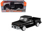 1966 GMC C1000 Fenderside Pickup Truck Black "Timeless Legends" Series 1/24 Diecast Model Car by Motormax  free shipping USA