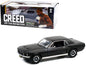 1967 Ford Mustang Coupe Matt Black (Adonis Creed's) "Creed" (2015) Movie 1/18 Diecast Model Car by Greenlight  free shipping USA