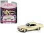 1969 Chevrolet Camaro SS 396 Butternut Yellow with Black Stripes "Barrett-Jackson" Series 15 1/64 Diecast Model Car by Greenlight  free shipping USA