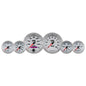 6 PIECE BAGGER KIT 160 MPH/0-10000 RPM/100 PSI/140-280 Fahrenheit/8-18V/280OE-0OF WHITE PRO-CYCLE