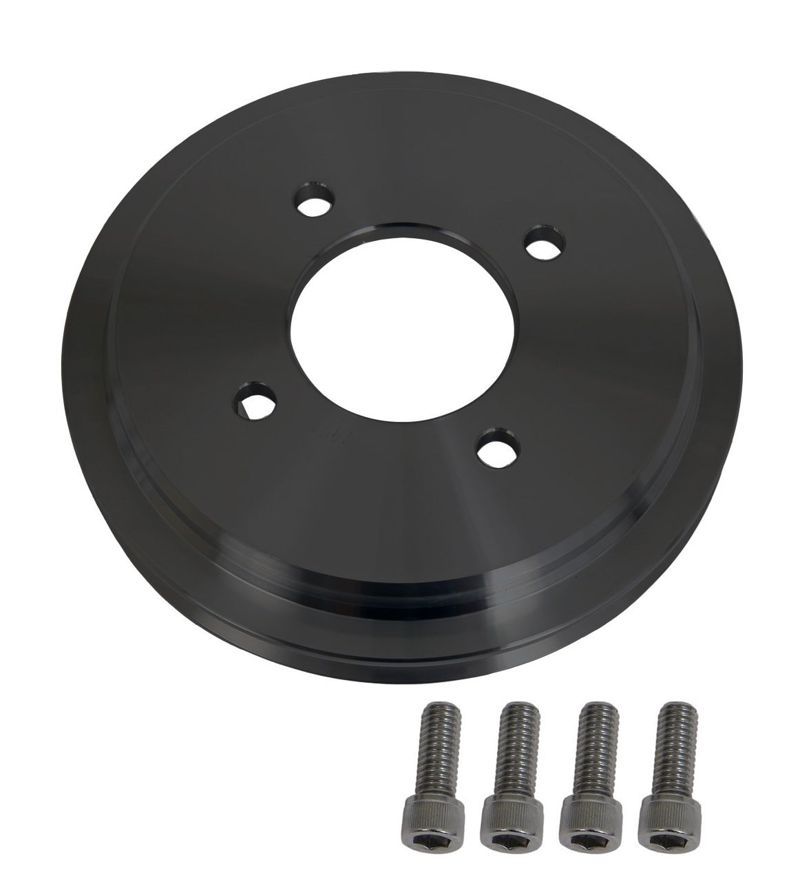 Ford FE V-Belt Crankshaft Pulley - 1V - Fluidampr - Black