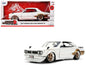 1971 Nissan Skyline 2000GT-R RHD (Right Hand Drive) White with Gold Graphics "JDM Tuners" Series 1/24 Diecast Model Car by Jada  free shipping USA