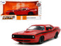 1973 Plymouth Barracuda Red with Black Stripes "Bigtime Muscle" Series 1/24 Diecast Model Car by Jada  free shipping USA
