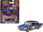 1973 Volvo 142 GL #73 Black with Blue Stripes and Hood "Boulevard" Series Diecast Model Car by Hot Wheels  free shipping USA